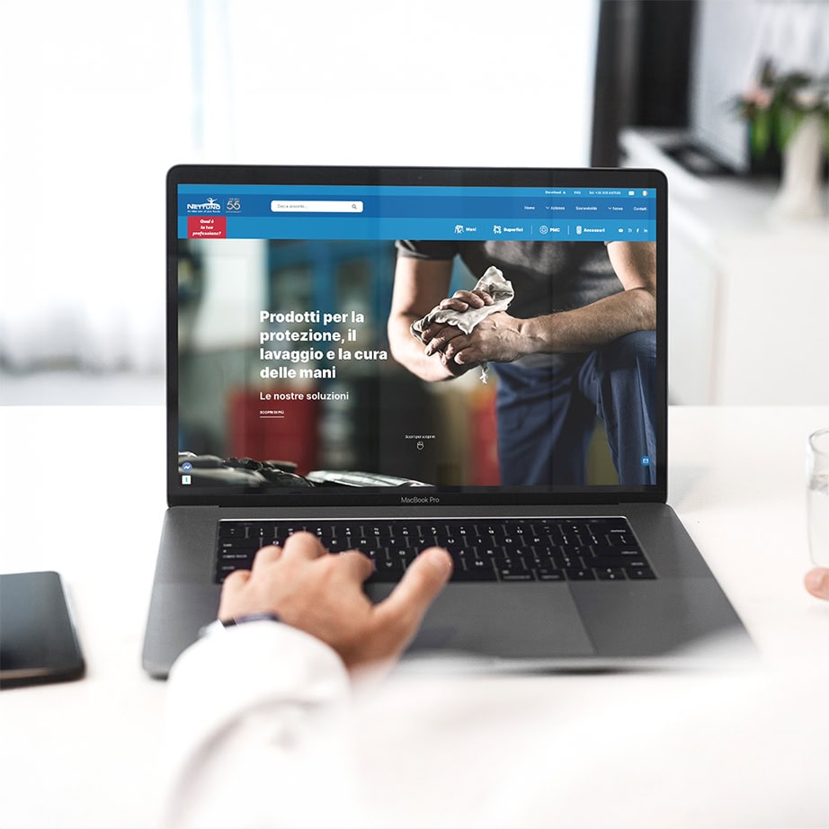 CAMP case study sito Nettuno company immagine in evidenza